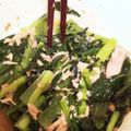 sun1's cooksnap of when they made 無限小松菜.