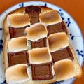 マダムキュリー's cooksnap of when they made チョコマシュマロトースト.