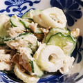 ☆やすちゃん☆'s cooksnap of when they made きゅうりとツナとちくわのマヨサラダ.