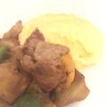よねやまちか's cooksnap of when they made 豚肉と茄子のバルサミコ炒め.