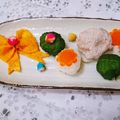 ちく和enjoy料理's cooksnap of when they made わんこの手鞠寿司　雛祭りごはん.