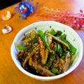 haruku221's cooksnap of when they made ひき肉とゴボウのきんぴら.