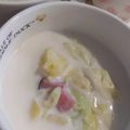 ☆彡りこ☆彡's cooksnap of when they made ハムとキャベツとじゃがいものミルクスープ.