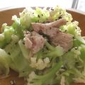 fug's cooksnap of when they made カリフローレとミニキャベツのにんにく炒め.
