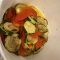 美食マニア's cooksnap of when they made ズッキーニとパプリカのマリネ♪.