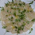 筆不精's cooksnap of when they made ホタテのカルパッチョ.