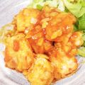 そらてんママ's cooksnap of when they made *マヨ入り衣（海老チリversion）*.