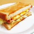 ★ぴよぴよ501★'s cooksnap of when they made ハムたまトーストサンド.