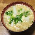 おはなすき's cooksnap of when they made 簡単！基本のじゃがいもと卵の味噌汁☆.
