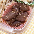 わたさな2016's cooksnap of when they made 麺つゆで簡単！蒟蒻の照り焼き（お弁当に）.