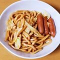 料理見習い隊's cooksnap of when they made シンプル醤油だし焼きうどん(簡単).