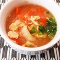あーこ姐's cooksnap of when they made 打ち豆入り白菜と人参の味噌汁.