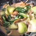 じょー（＾◇＾）'s cooksnap of when they made 青梗菜としめじ＊豆乳で和風クリーム煮.