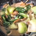 じょー（＾◇＾）'s cooksnap of when they made 青梗菜としめじ＊豆乳で和風クリーム煮.