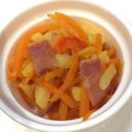 ikekioa's cooksnap of when they made パプリカとじゃがいものカレー炒め.