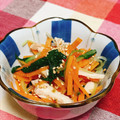 tuka☆eri's cooksnap of when they made ささみと三つ葉のヘルシー柚子胡椒ナムル.