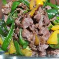 あーこ2929's cooksnap of when they made 弁当・常備菜に！自宅で簡単青椒肉絲風.