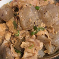たいつ's cooksnap of when they made 皆の大好きな【豚とこんにゃくの味噌炒め】.