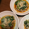 たこにゃご's cooksnap of when they made もやしとほうれん草のめんつゆ和え.