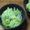 おはなすき's cooksnap of when they made 無限湯通しキャベツ＆長ネギ.