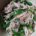 funa87's cooksnap of when they made 簡単☆ピーマンとエノキのツナ和え.