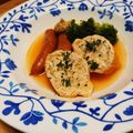 ジュスカ's cooksnap of when they made まるでロールキャベツ！油揚げの肉詰め煮.