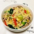ちみいるうてこ's cooksnap of when they made 具沢山のあったかつけ蕎麦♬.