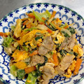 ぷくぷくぷ's cooksnap of when they made 絶品☆高菜と豚肉のオイマヨ炒め.