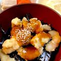 ★はなはなみ★'s cooksnap of when they made 甘辛タレでご飯がススムとり天丼.
