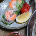 dimbula121's cooksnap of when they made エビの生春巻き.