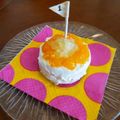 のんびりご飯's cooksnap of when they made 1歳バースデーケーキ＊離乳食.