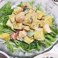 みきんたちゃん's cooksnap of when they made 柿★サツマイモ★サラダ.