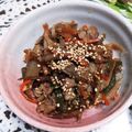 みきんたちゃん's cooksnap of when they made 牛肉とゴボウのきんぴら.