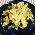 ペキのリリー's cooksnap of when they made いんげんとゆで卵のマヨ粒マスタード和え.