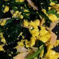 ムニャン's cooksnap of when they made 5分で完成♪ほうれん草とハムの卵炒め.
