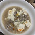 らむっこラムネv's cooksnap of when they made 節約おかず☆韓国風牛肉のあんかけ豆腐.