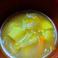 marinshion's cooksnap of when they made お子様用♪辛くない！素朴なカレースープ.