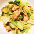 ellie21's cooksnap of when they made 鳥のもも肉とキャベツの炒め.