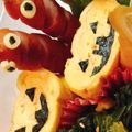 め（╹◡╹）'s cooksnap of when they made ジャックオーランタンの海苔の切り方♥︎.