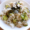 お塩と砂糖's cooksnap of when they made ☺簡単♪鯵の開きと青じそのちらし寿司☺.