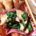 スノーディッシュ's cooksnap of when they made 下茹ではレンジ♪♪簡単春菊の胡麻和え.