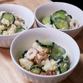 ruris7's cooksnap of when they made じゃが芋と竹輪のポテトサラダ♪.
