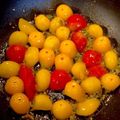●紅一点ママ's cooksnap of when they made ミニトマトのガーリック炒め.