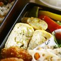 ガメコ's cooksnap of when they made パセリとチーズの玉子焼き.