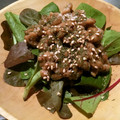 fug's cooksnap of when they made 毎日の納豆●胡麻油＆すだち果汁のサラダと.