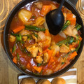 くるなつみきえつこ's cooksnap of when they made 鶏むね肉と野菜のトマト缶煮♪簡単.