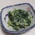 きらり流れ星's cooksnap of when they made アシタバのわさびマヨ和え.