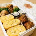 LimeLunch's cooksnap of when they made お弁当・朝食に★肉そぼろとねぎの卵焼き.