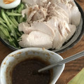 パンすきっこ's cooksnap of when they made ゆで鶏のタレ　とり胸肉とりもも肉.