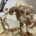あや。。！'s cooksnap of when they made レンジで簡単！納豆チーズ豆腐.